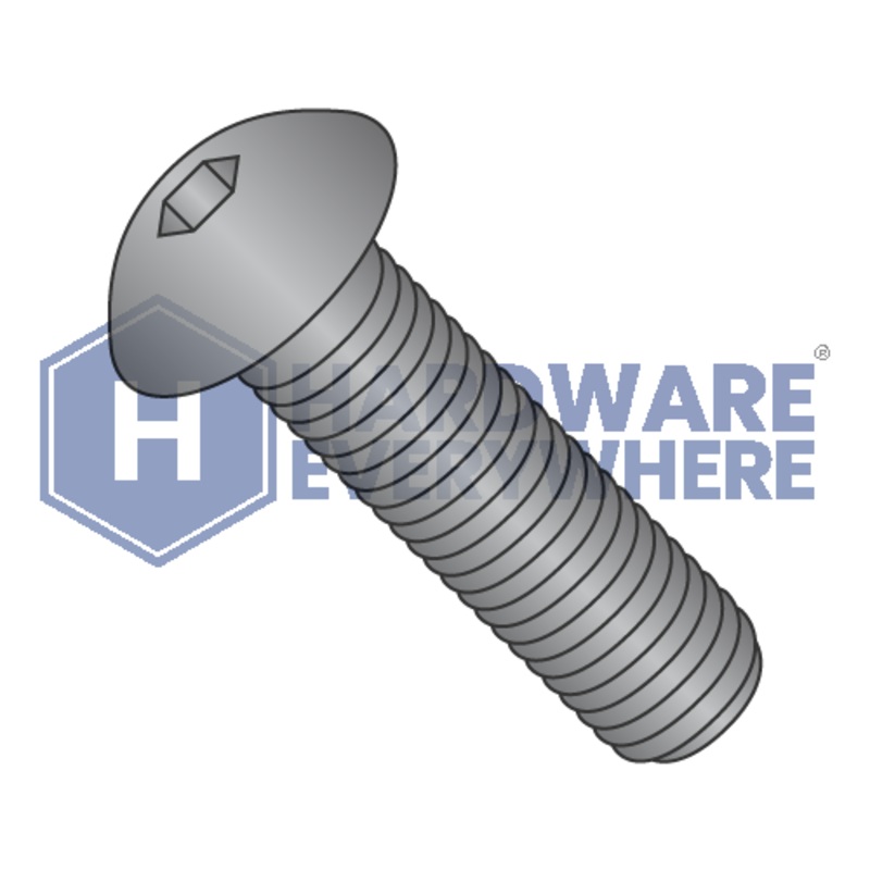 1/4-20 x 1-1/4 BUTTON HEAD SOCKET CAP SCREWS / Button Head / Steel / Black Oxide