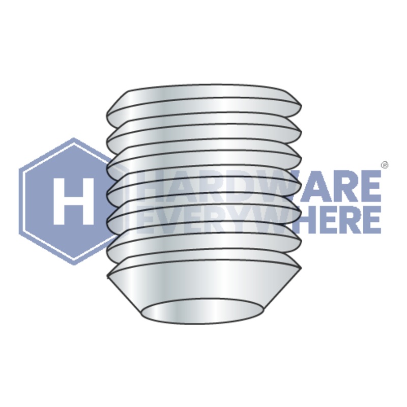 1/4-28 x 3/16 SOCKET SET SCREWS / Steel / Black Oxide FUL163378749894