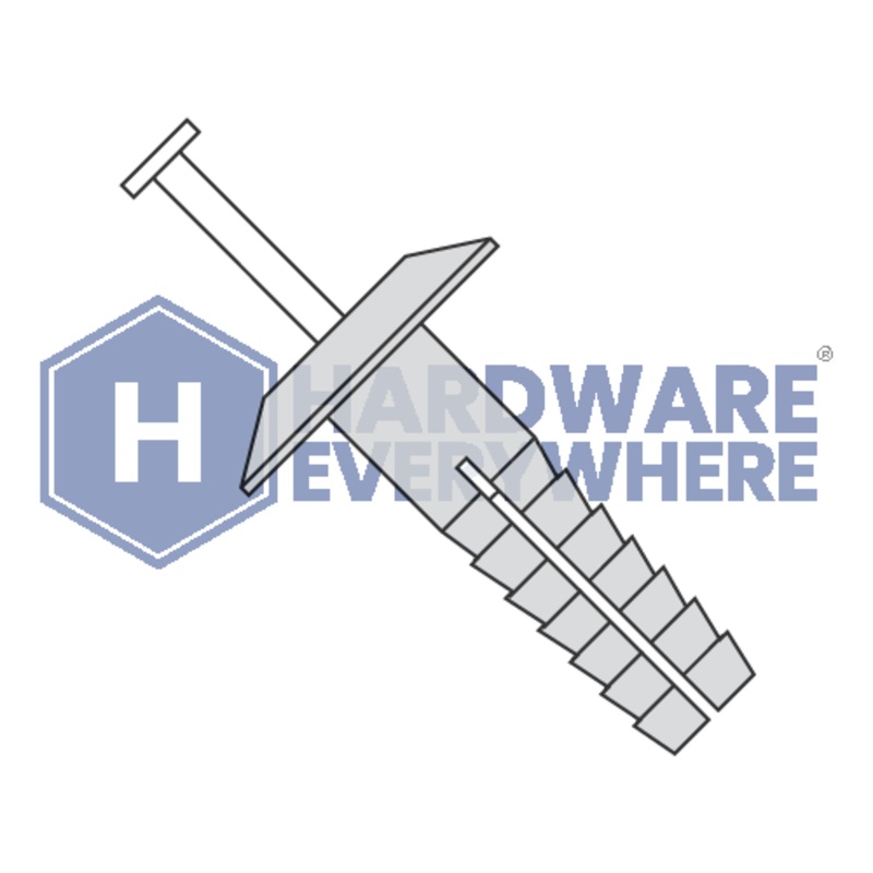 1/4 x 1 PLASTIC DRIVE-PIN ANCHORS / Truss / Nylon FUL163378753512