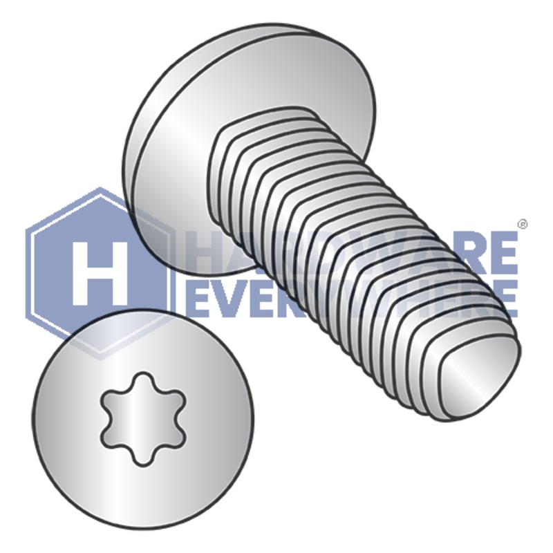 10-24 X 3/8 Thread Forming Screws / Torx / Pan Head / 410 Stainless / Plain / Taptite Alternate