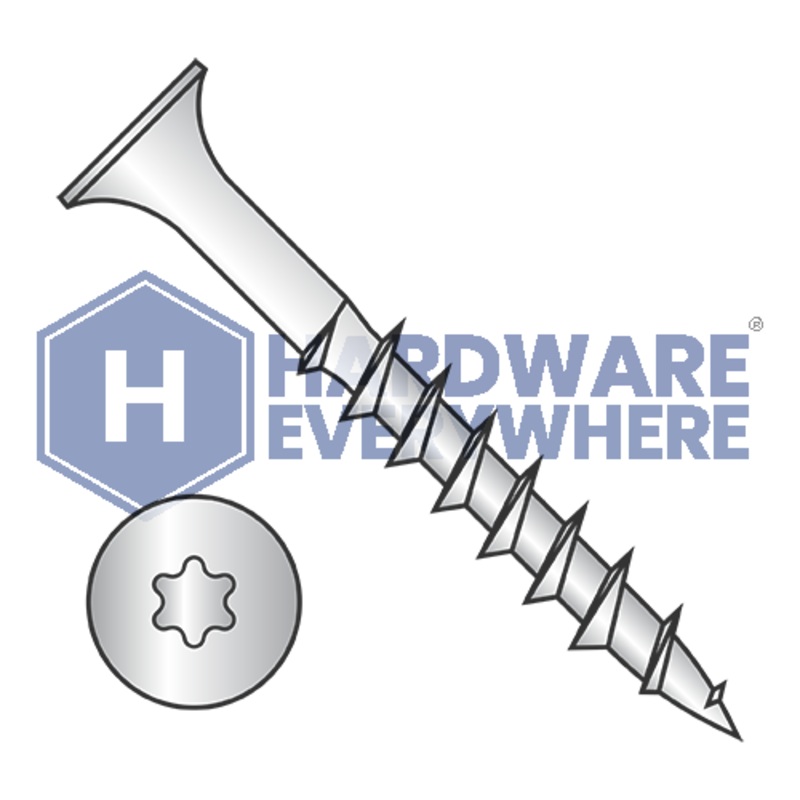 10 x 2 1/2 DECK SCREWS / Torx / Bugle Head / Steel / Dacrotized