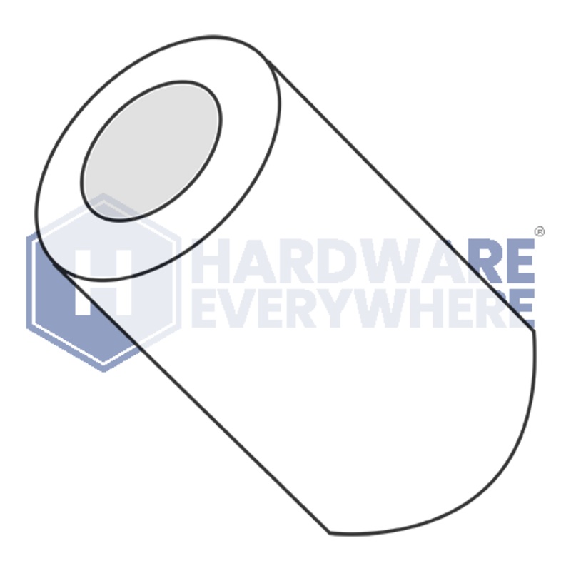 2 x 3/4 ROUND SPACERS / Nylon / Natural White FUL163378748684