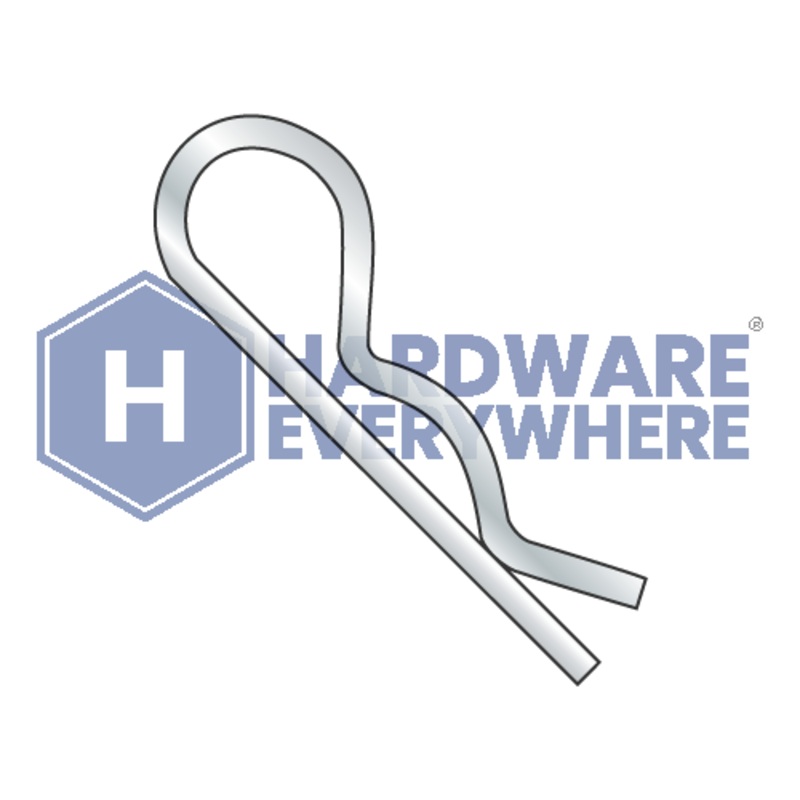 .243 x 1/8 HITCH PIN CLIPS / Steel / Zinc