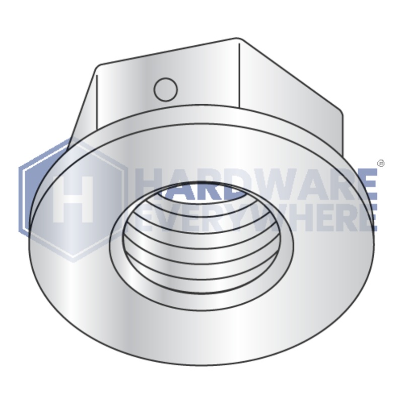 3/8-16 TWO WAY REVERSIBLE LOCKNUTS / Steel / Zinc FUL163378753900