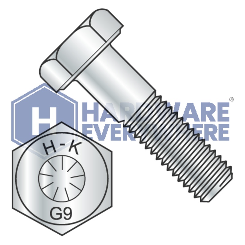 5/16-18 x 1 3/4 HEX CAP SCREWS / Grade 9 / EcoGuard