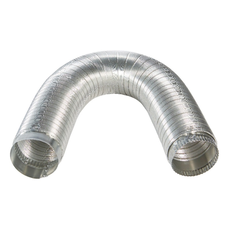 ACE ACEAM48 Duct, 8 ft L, Aluminum
