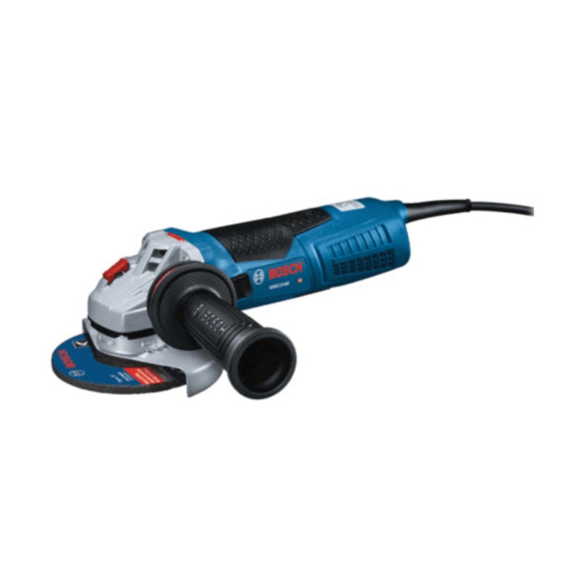 BOSCH GWS13-60 Angle Grinder, Tool/Kit: Tool, 6 in Dia Wheel, 5/8-11 Spindle Thread, 120 V, 9300 rpm Speed, 12.3 in OAL