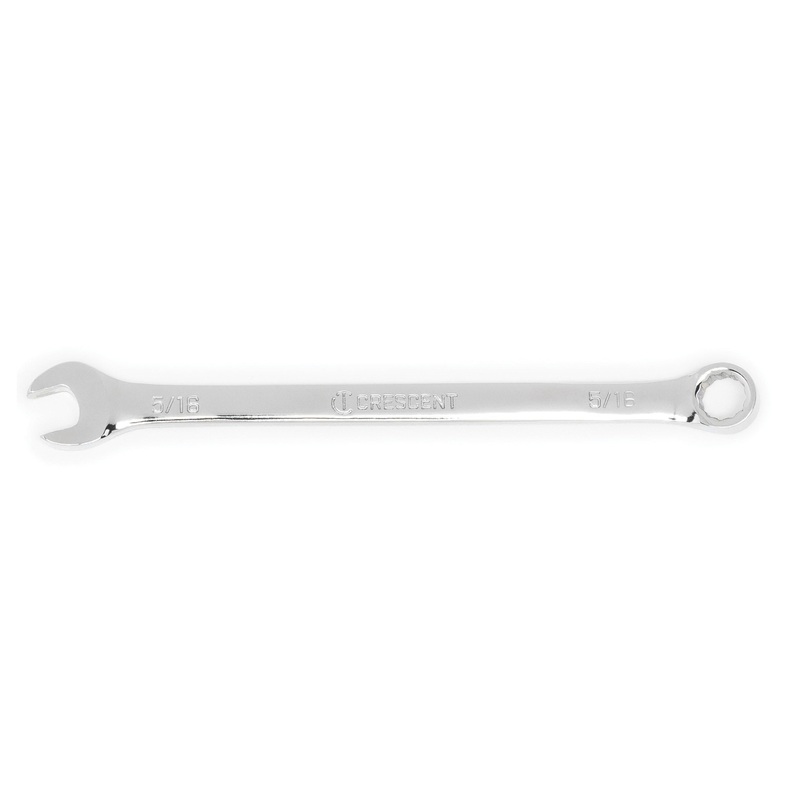 CRESCENT CCW1-05 Combination Wrench, 5/16 in Wrench Opening, 12-Point, 5.51 in OAL, Alloy Steel Wrench
