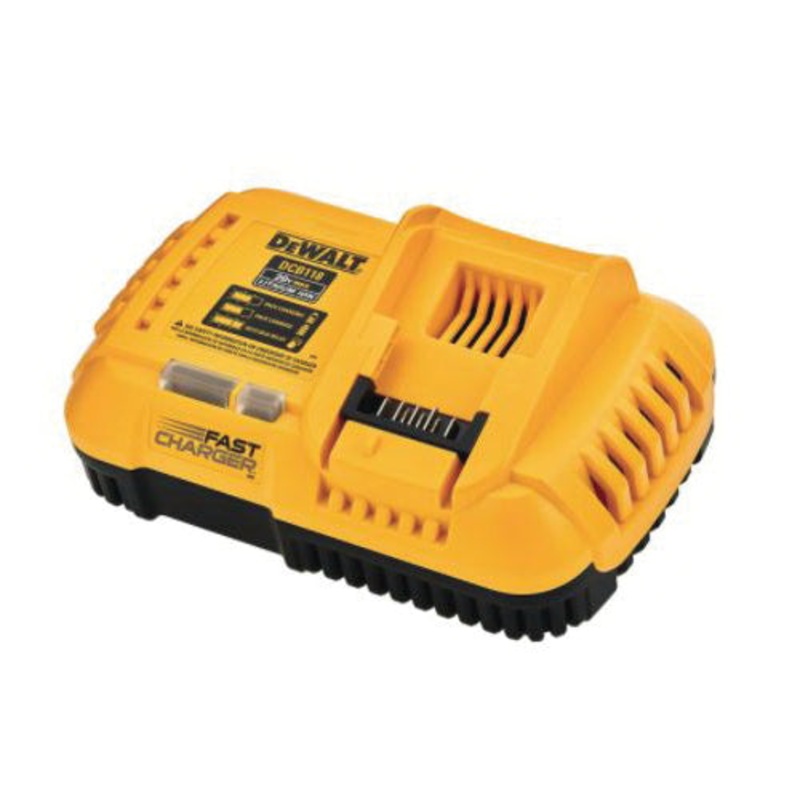 DeWALT DCB118 Fan Cooled Fast Charger, 120 VAC, 8 Ah Battery Capacity, 20/60 VDC Battery, 1-Port