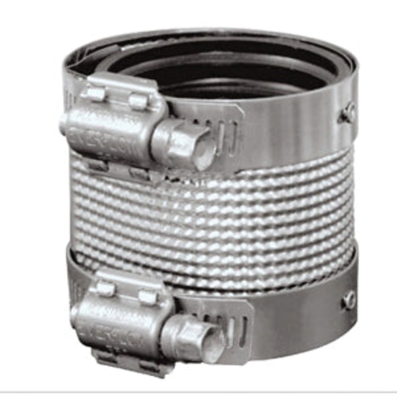 EVERFLOW 14300 Coupling, 3 in No-Hub x 3 in No-Hub, Stainless Steel