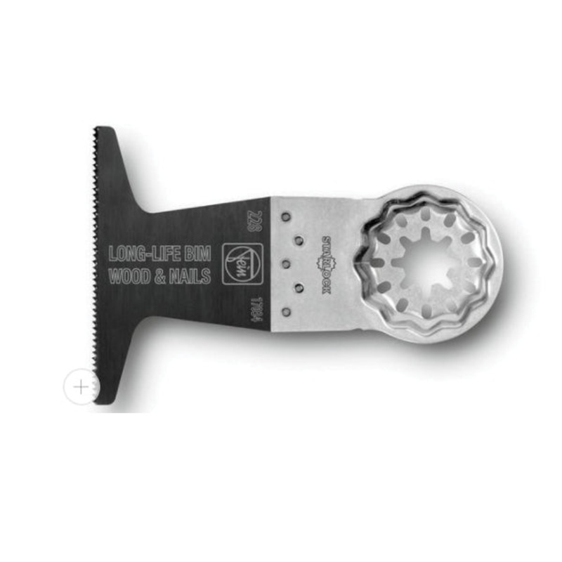 FEIN 6 35 02 228 27 0 Saw Blade, Straight Blade, 2 in L Blade, 2-1/2 in W Blade, Bi-Metal Blade