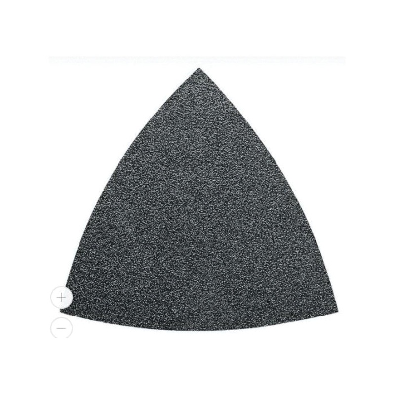 FEIN 6 37 17 082 04 9 Sanding Sheet, 3-1/8 in Edge L, 60 Grit, Aluminum Oxide Abrasive