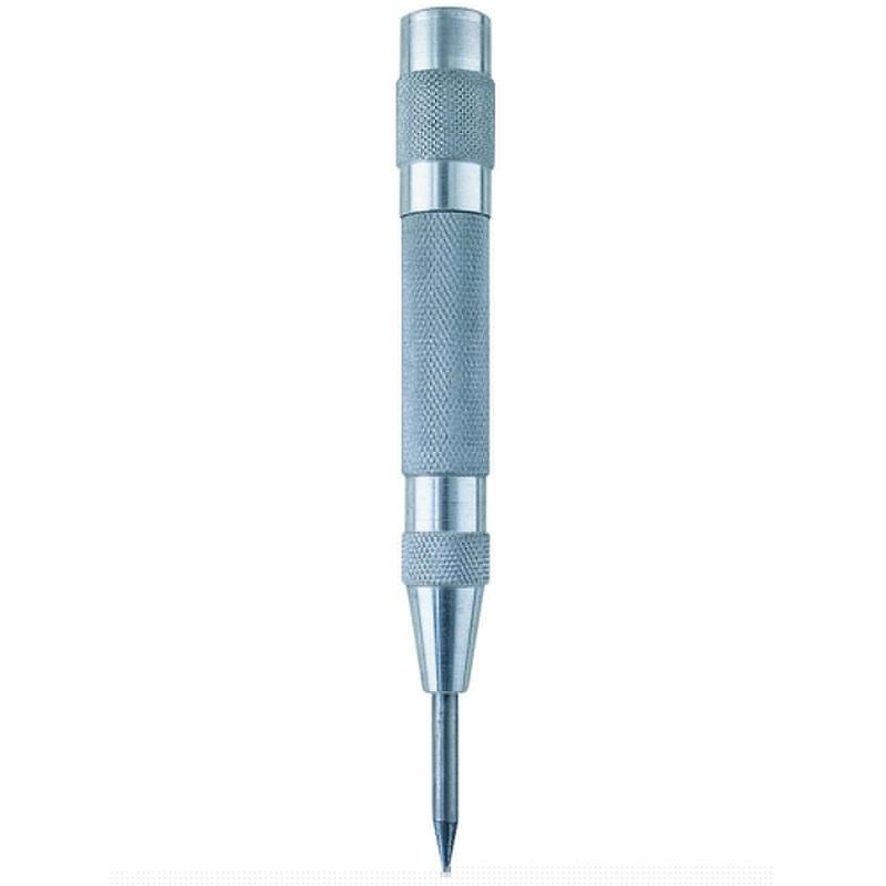 General 70079 Utility Automatic Center Punch, 5/32 in Point, Steel Point, 5 in OAL
