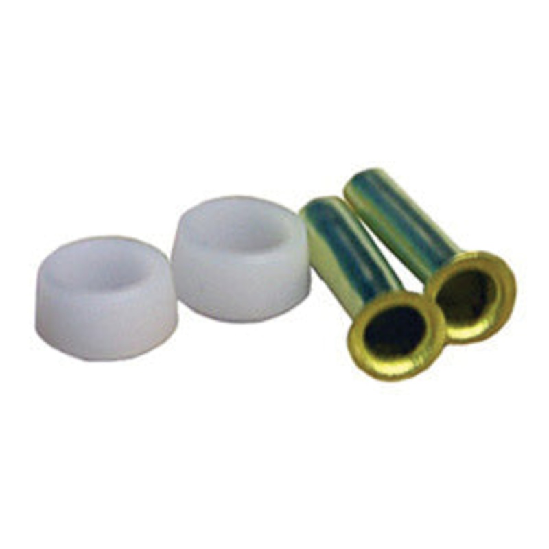 LASCO 17-0911 Tube Sleeve and Insert Kit, 1/4 in Tube, Brass/Plastic