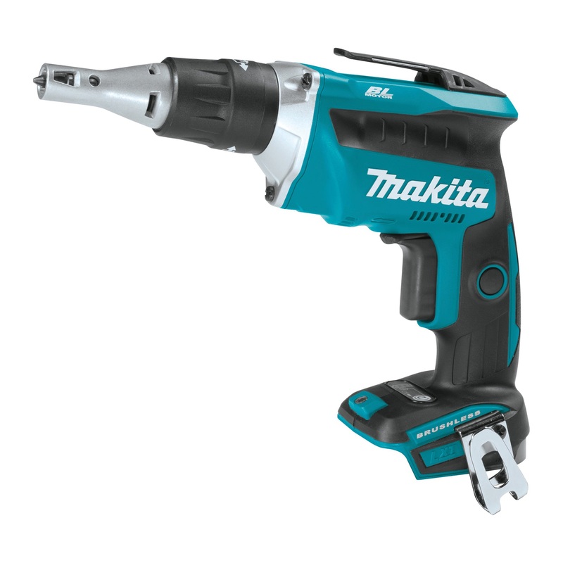 Makita XSF03Z Brushless Drywall Screwdriver, Tool/Kit: Tool, 1/4 in Chuck, Hex Chuck, 18 VDC, LXT Lithium-Ion Battery