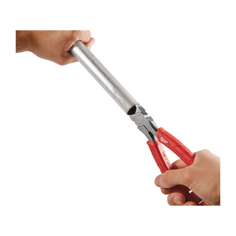 Milwaukee 48-22-6108 Diagonal Cutting Plier, 8 in OAL, 1.1 in Jaw Opening, 0.96 in L Jaw, Comfort Handle