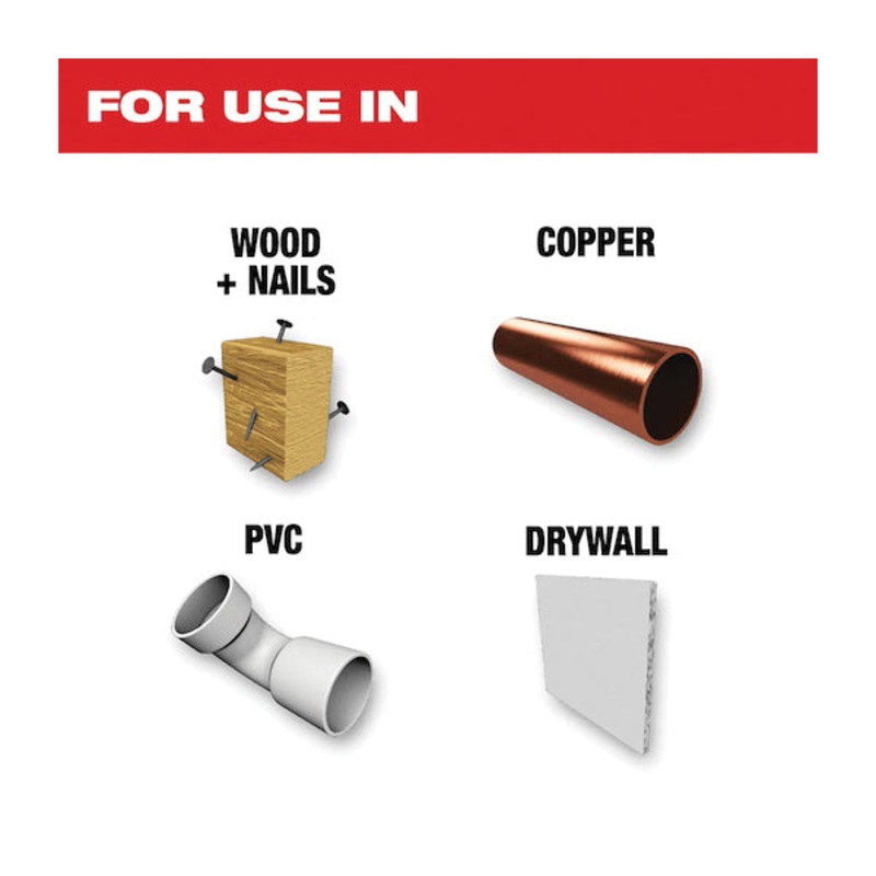 Milwaukee OPEN-LOK 49-25-1243 Multi-Tool Blade, Cut-Away, Universal Fit Blade, 1-5/8 in L Blade, 2-1/2 in W Blade