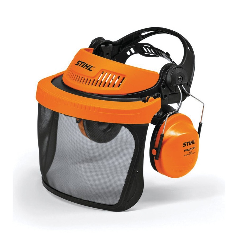 STIHL 7010 884 0512 Mesh Visor, Polyamide Headgear