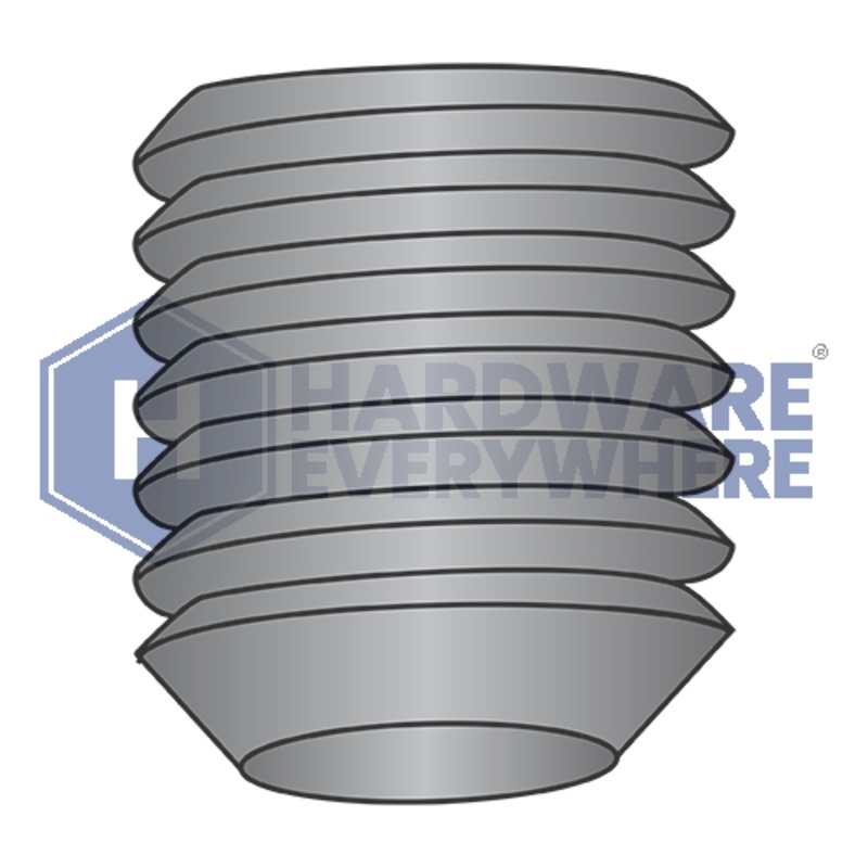 6-32 x 3/8 SOCKET SET SCREWS / Steel / Black Oxide FUL163378749954