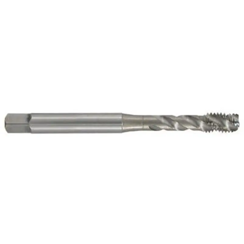 Hertel M8 HSS-E TiN DIN371 Through Coolant Spiral Flute Machine Tap