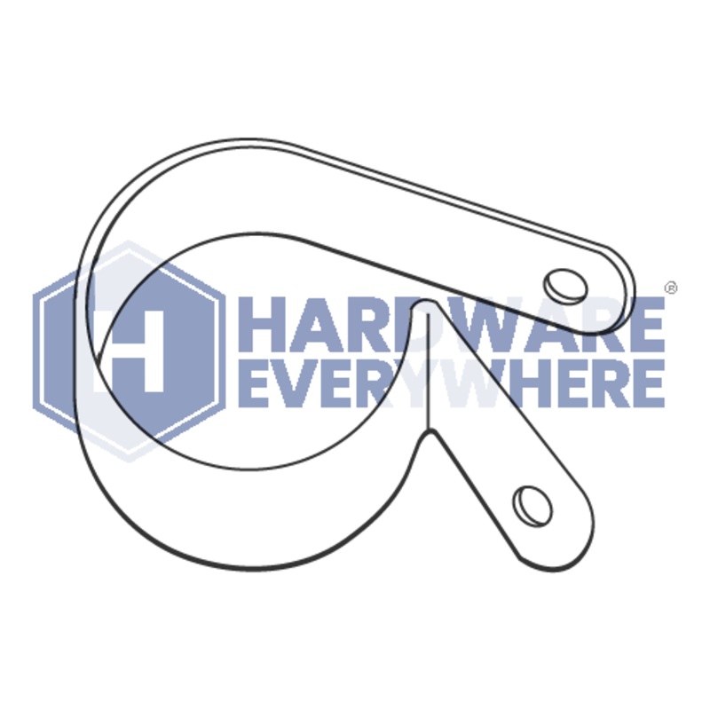 1/8 x .167 NYLON CABLE CLAMPS / Nylon / Natural White FUL163378749021