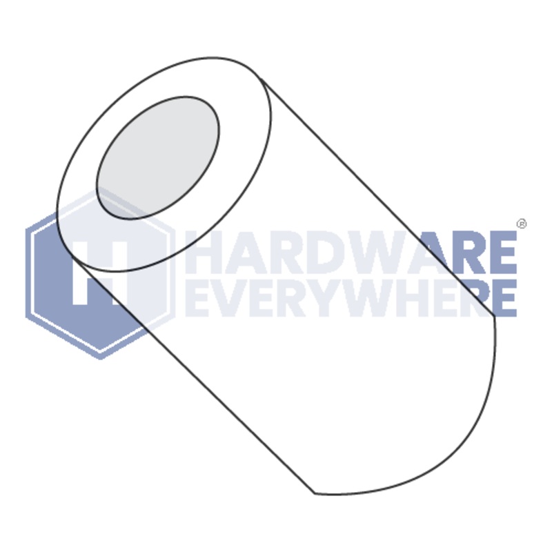 10 x 5/8 ROUND SPACERS / Nylon / Natural White FUL163378748505