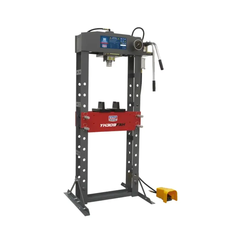 Sealey Air/Hydraulic Press 30 Tonne Floor Type with Foot Pedal