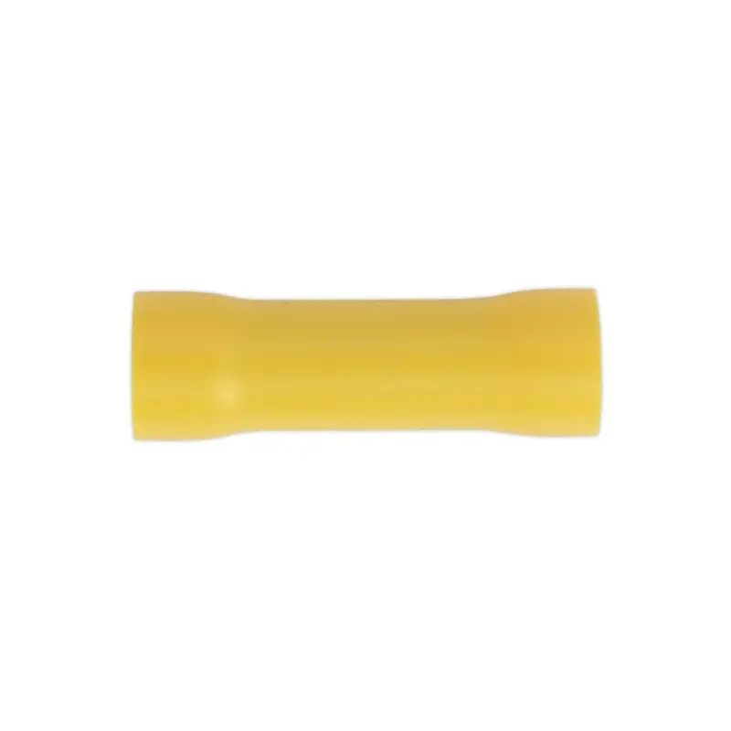 Sealey Butt Connector Terminal 5.5mm Yellow Pack of 100