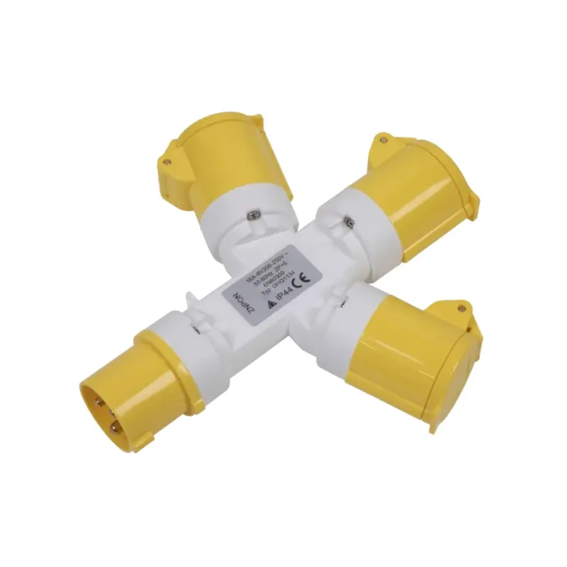 Sealey 2P+E 3-Way Adaptor 110V