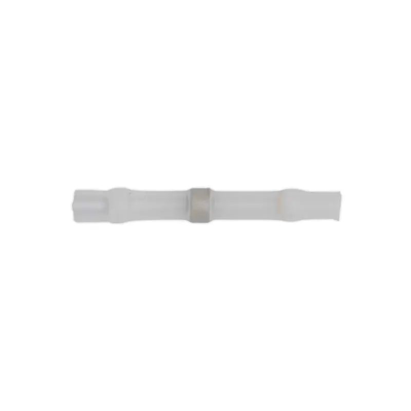 Sealey Heat Shrink Butt Connector Solder Terminal 24-22 AWG White Pack of 25