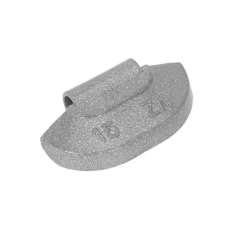 Sealey Wheel Weight 15g Hammer-On Zinc for Steel Wheels Pack of 100