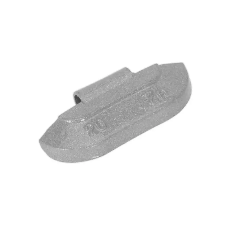 Sealey Wheel Weight 20g Hammer-On Zinc for Steel Wheels Pack of 100