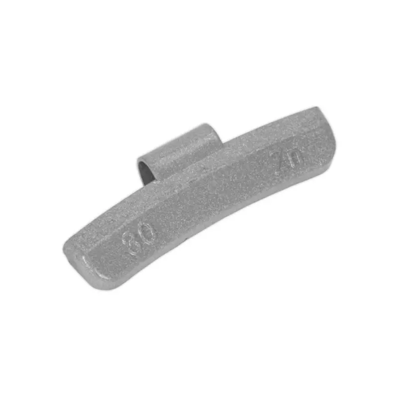 Sealey Wheel Weight 30g Hammer-On Plastic Coated Zinc for Alloy Wheels Pack of 100