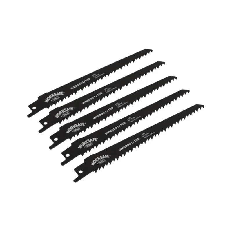 Sealey Reciprocating Saw Blade 150mm 6tpi - Pack of 5