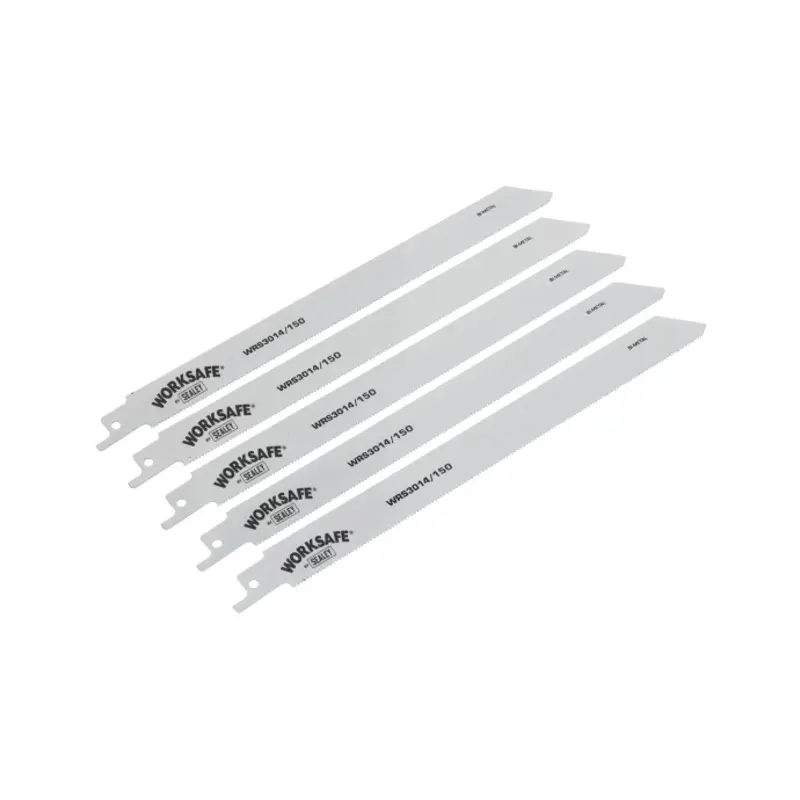 Sealey Reciprocating Saw Blade Metal 150mm 18tpi - Pack of 5