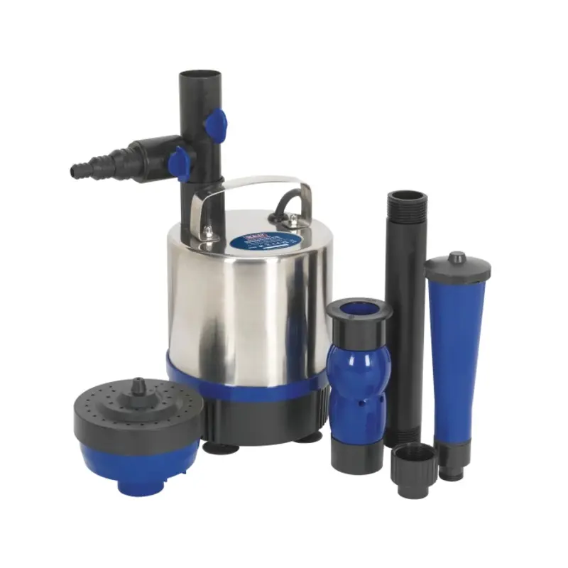 Sealey Submersible Pond Pump Stainless Steel 3600L/hr 230V