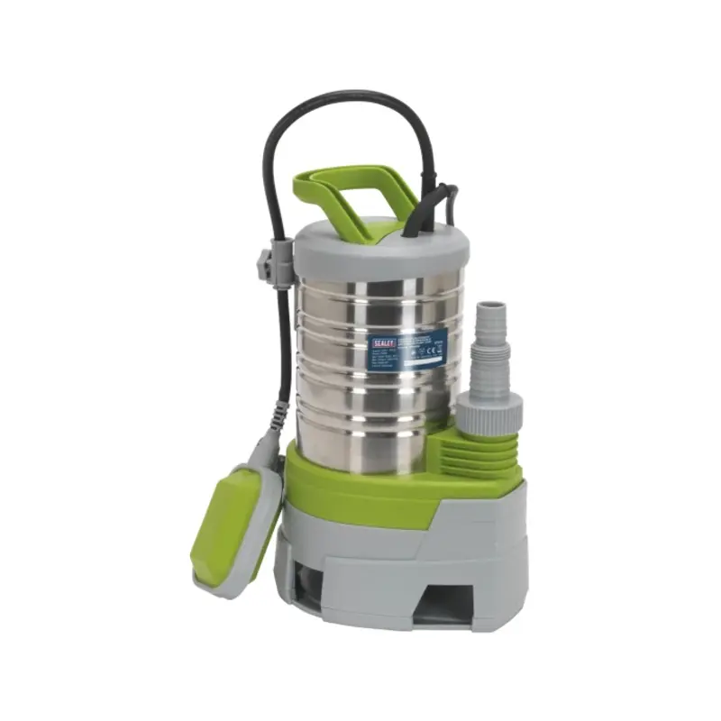 Sealey Submersible Stainless Water Pump Automatic Dirty Water 225L/min 230V