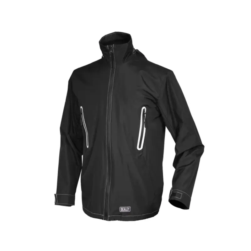 Sealey Heated Rain Jacket 5V - Medium