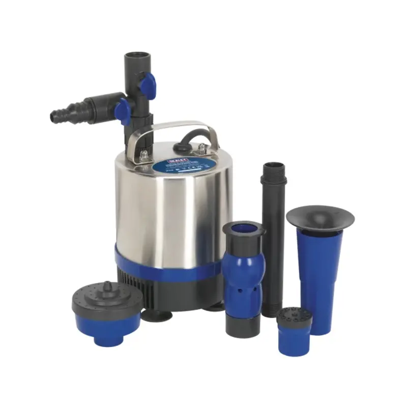 Sealey Submersible Pond Pump Stainless Steel 1750L/hr 230V