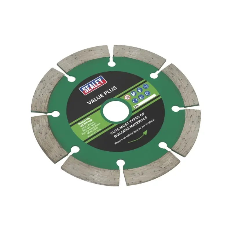 Sealey Value Plus Diamond Blade 100 x 16mm