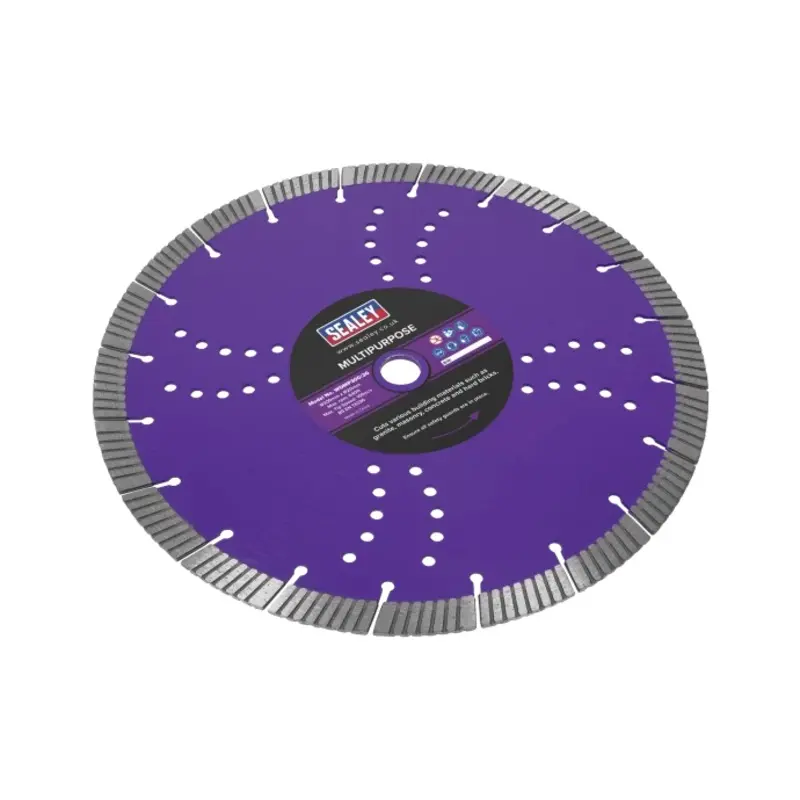 Sealey Cutting Disc Multipurpose Dry/Wet Use 300mm