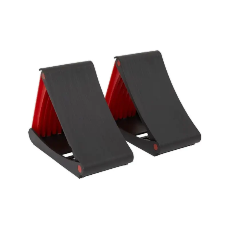 Sealey Folding Wheel Chocks - Pair