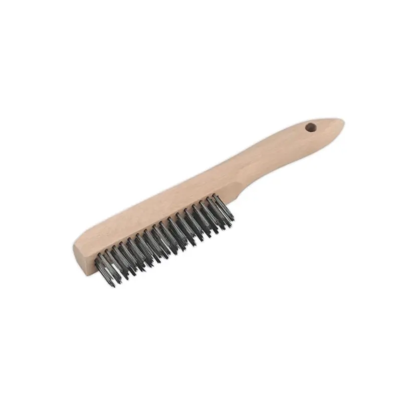 Sealey Engineers Wire Brush with Steel Fill 260mm