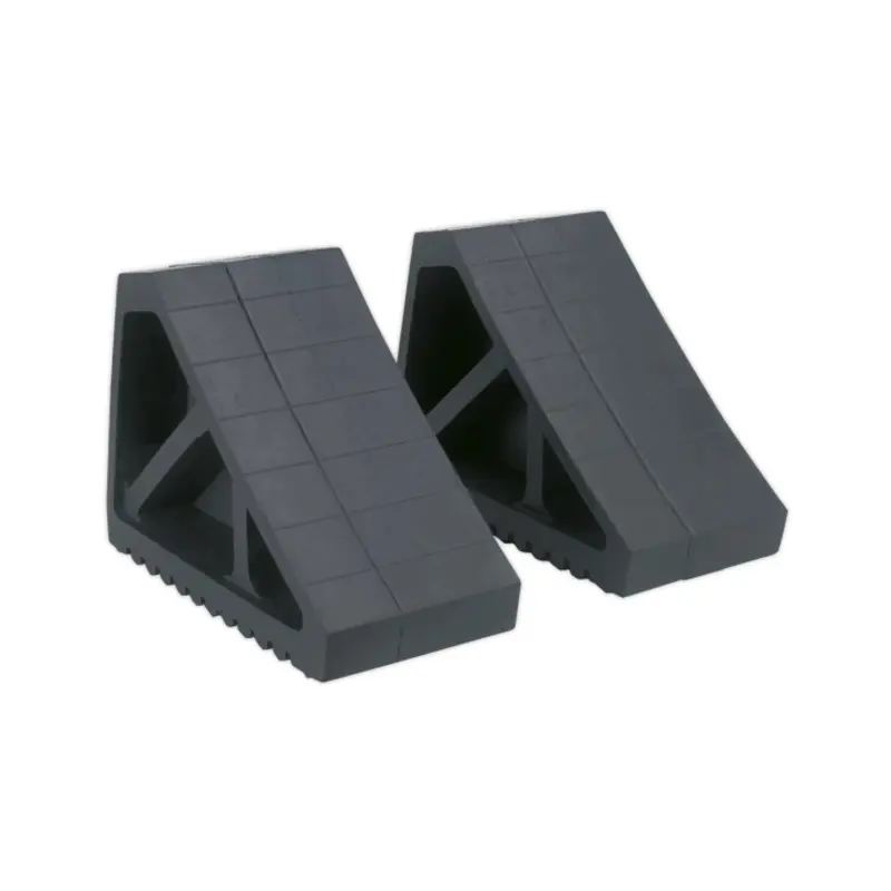 Sealey Rubber Wheel Chocks - Pair