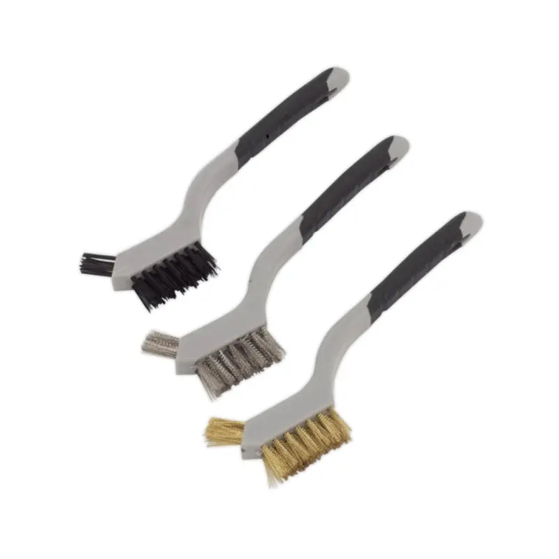 Sealey Wire Brush Set 3pc Miniature
