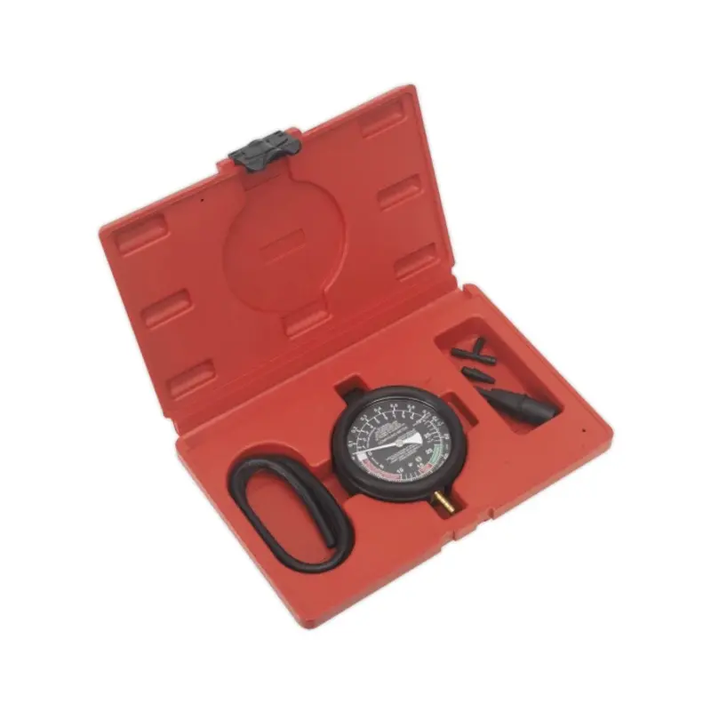 Sealey Vacuum & Fuel Pump Pressure Test Gauge Set