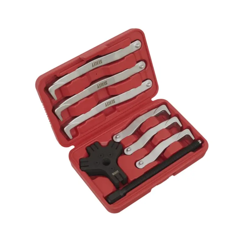 Sealey Fast Action Twin/Triple Leg Reversible Puller Set 8pc 150 & 220mm