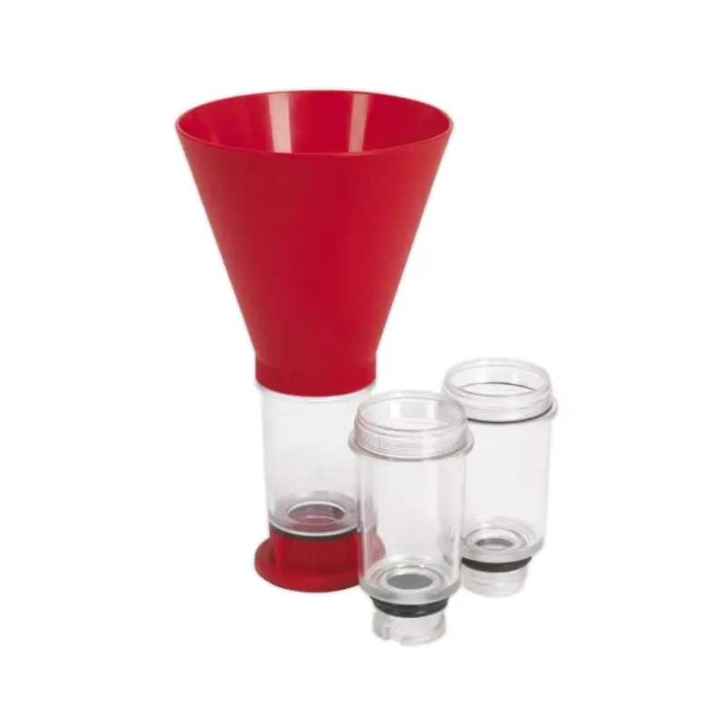 Sealey Engine Oil Funnel 4pc - BMW, Fiat, Ford, Mazda, Mercedes, Toyota/Lexus, VAG