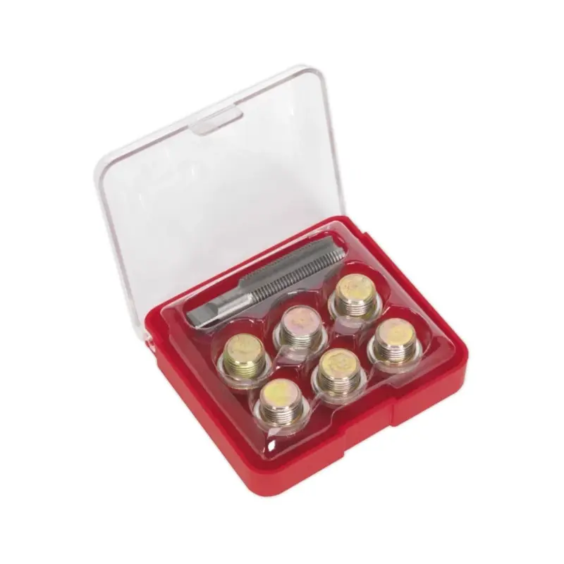 Sealey Oil Drain Plug Thread Repair Set - M17