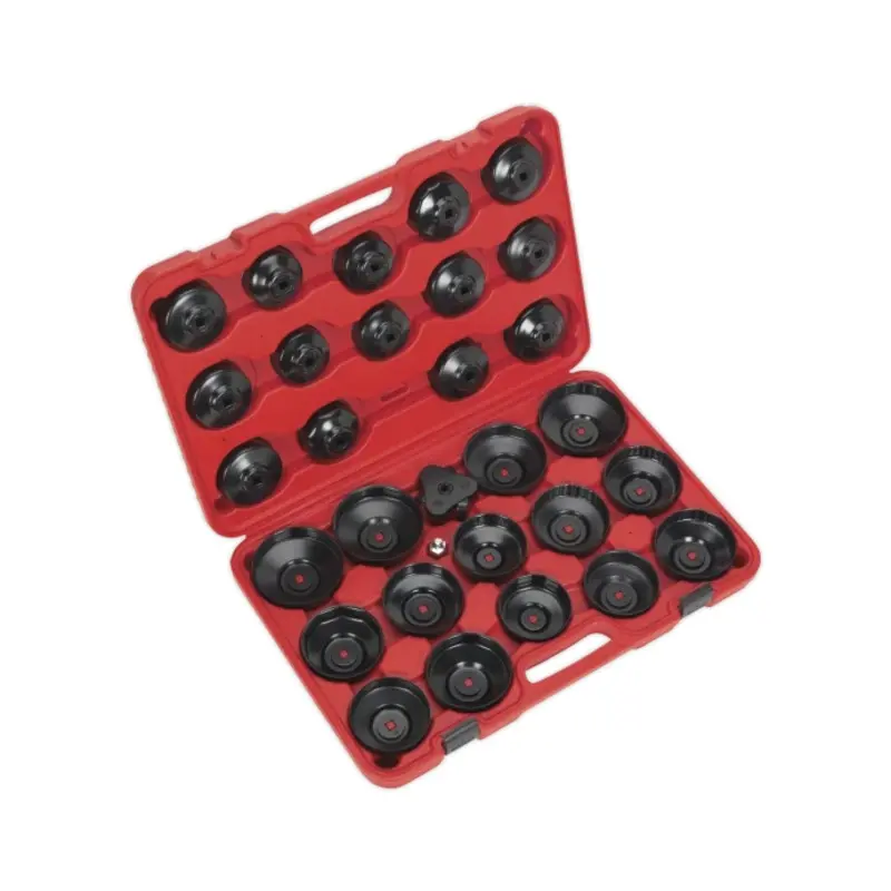 Sealey Oil Filter Cap Wrench Set 30pc
